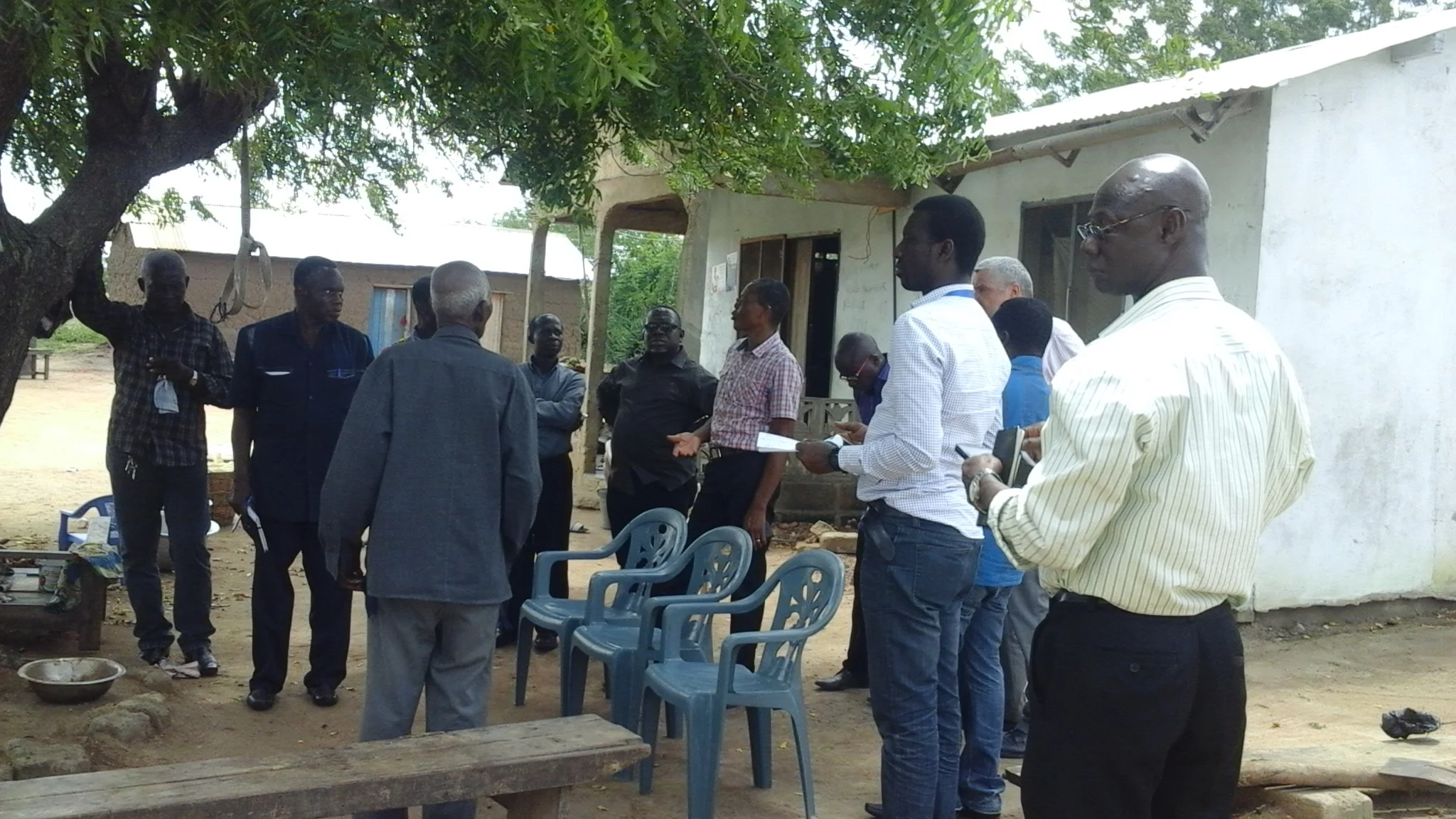 Sitting Committee interaction with Community Elders