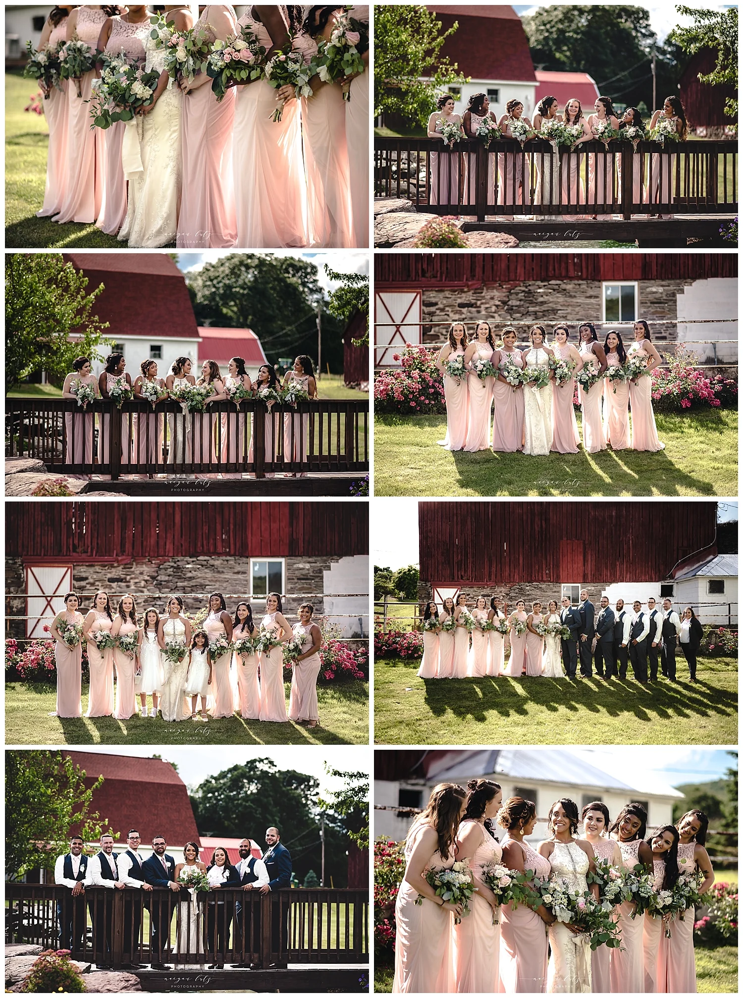 Williamsport Photographer at Wedding at the Barn at Glistening Pond, Falls PA