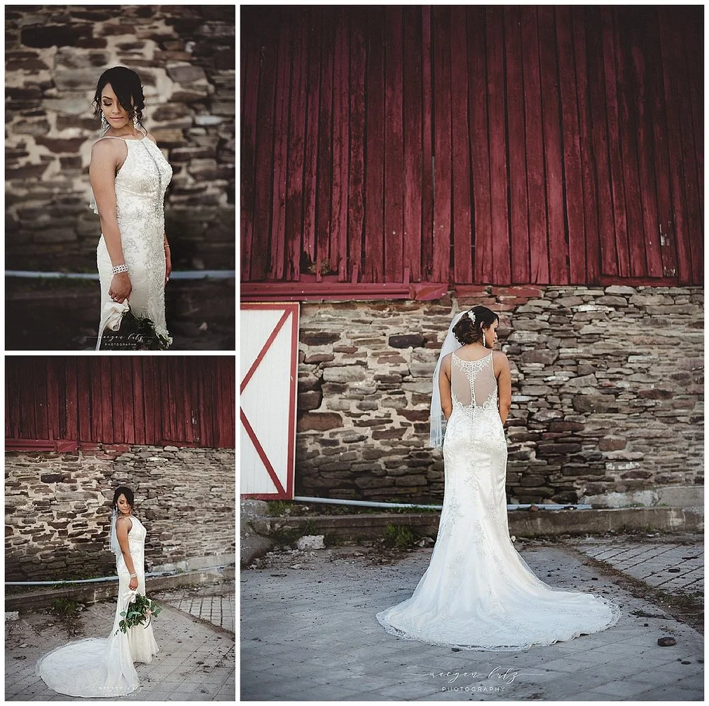 Lewisburg Photographer at Outdoor rustic Wedding at the Barn at Glistening Pond, Falls PA