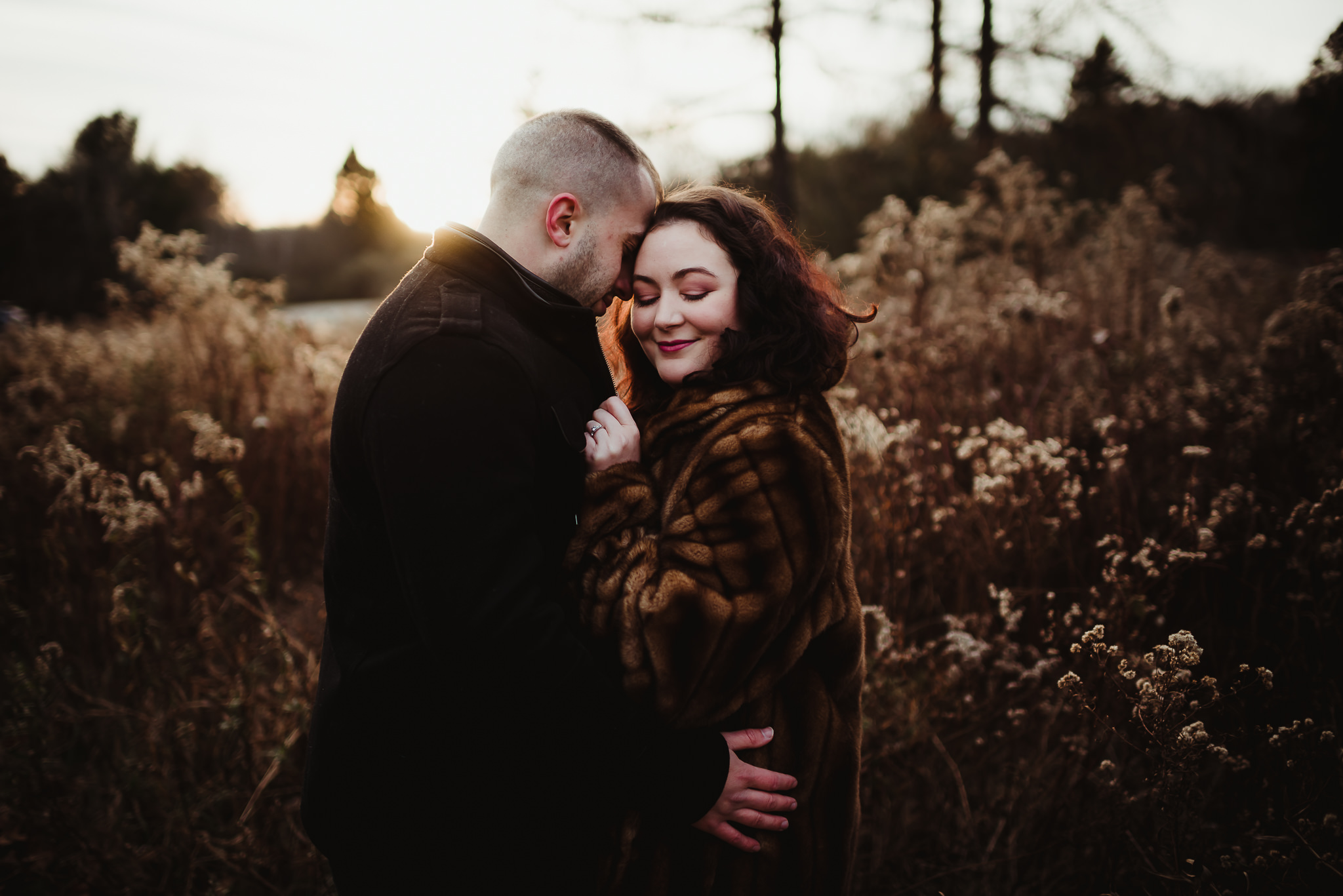 Sunset engagement session at Nescopeck State Park by NEPA Engagement photographer in Wapwallopen, PA