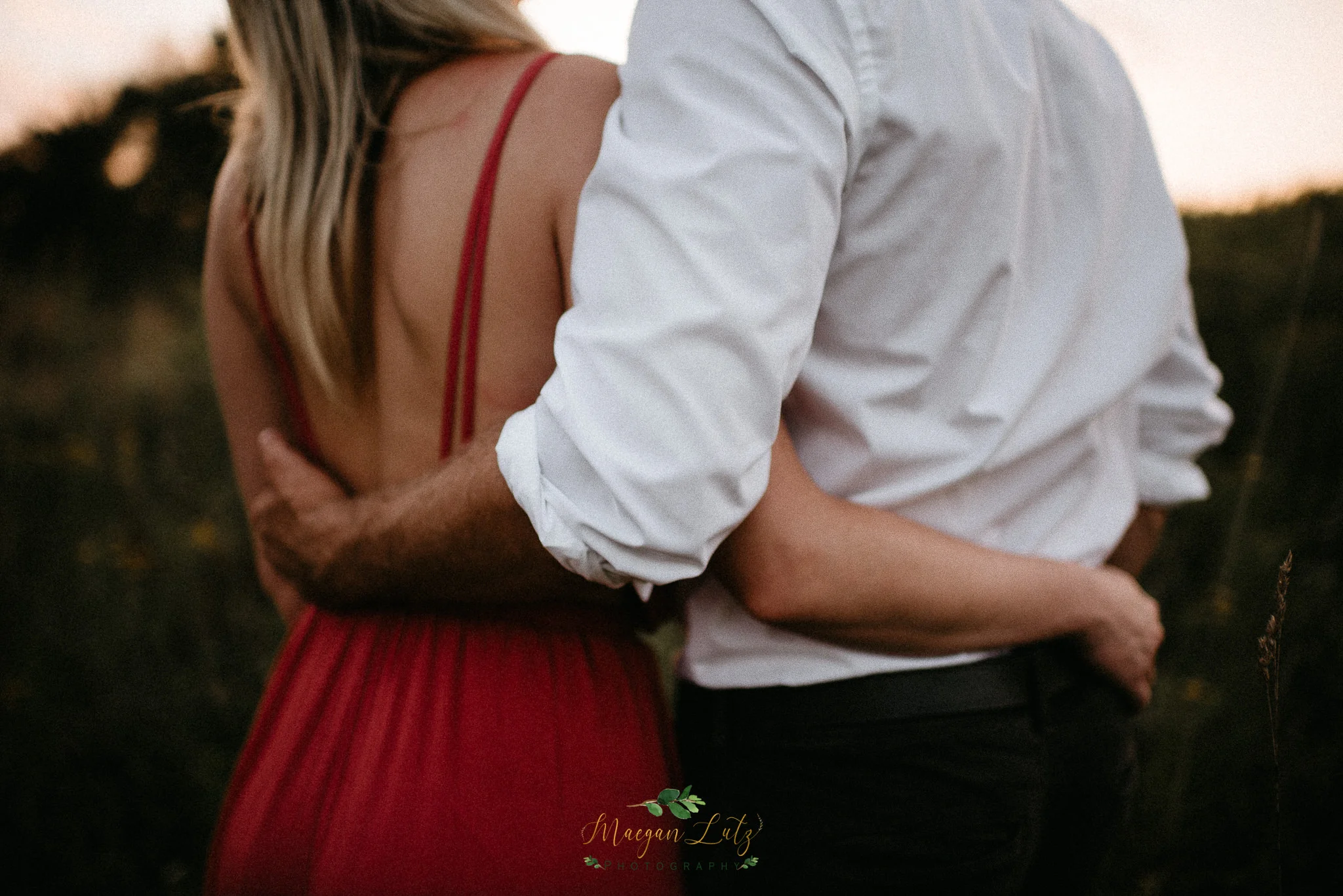 Sunset engagement session at Ricketts Glen State Park, Benton PA by NEPA wedding photographer