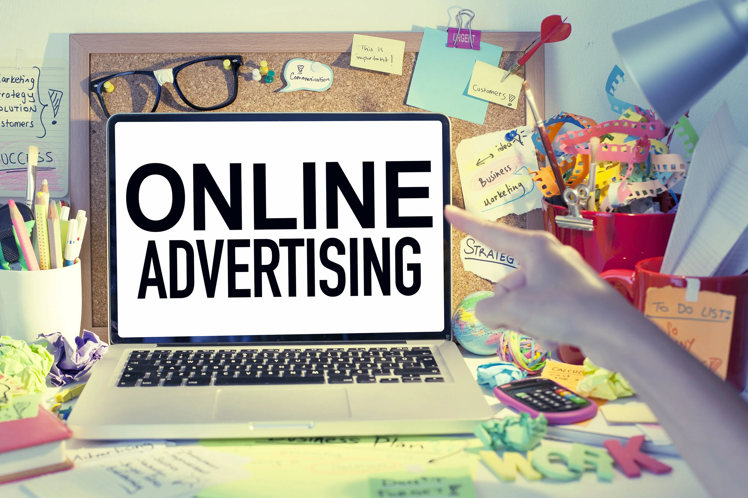 What is social media advertising?