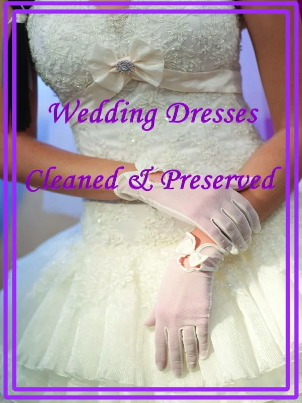 Wedding Gown Preservation and Cleaning