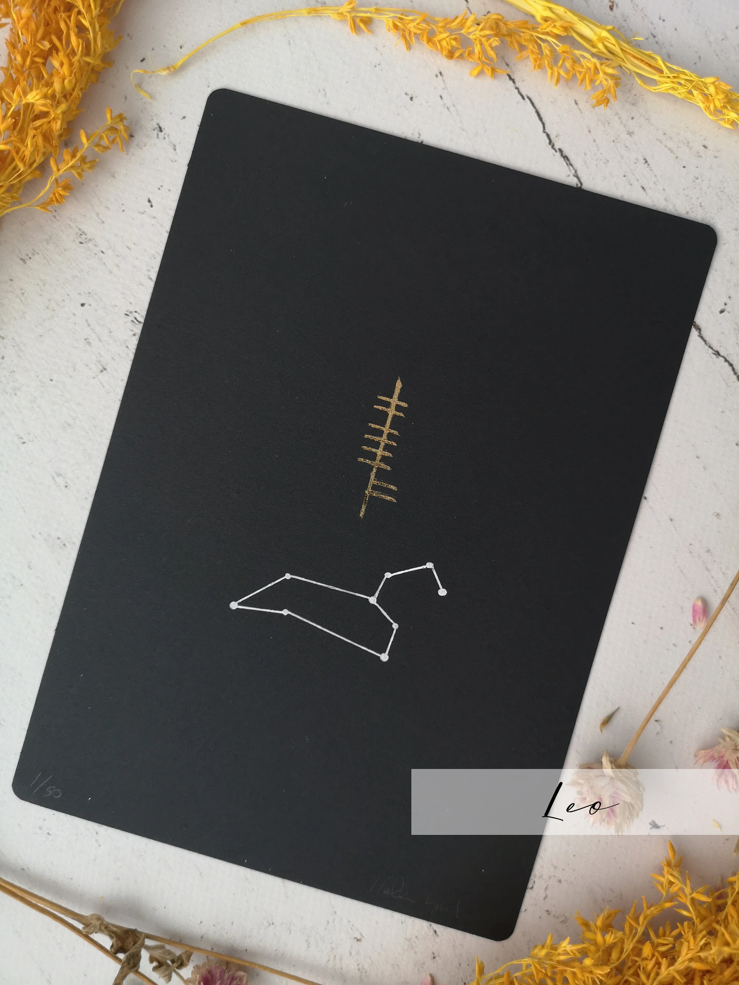 Label Leo Black A5 Ogham Zodiac.jpg