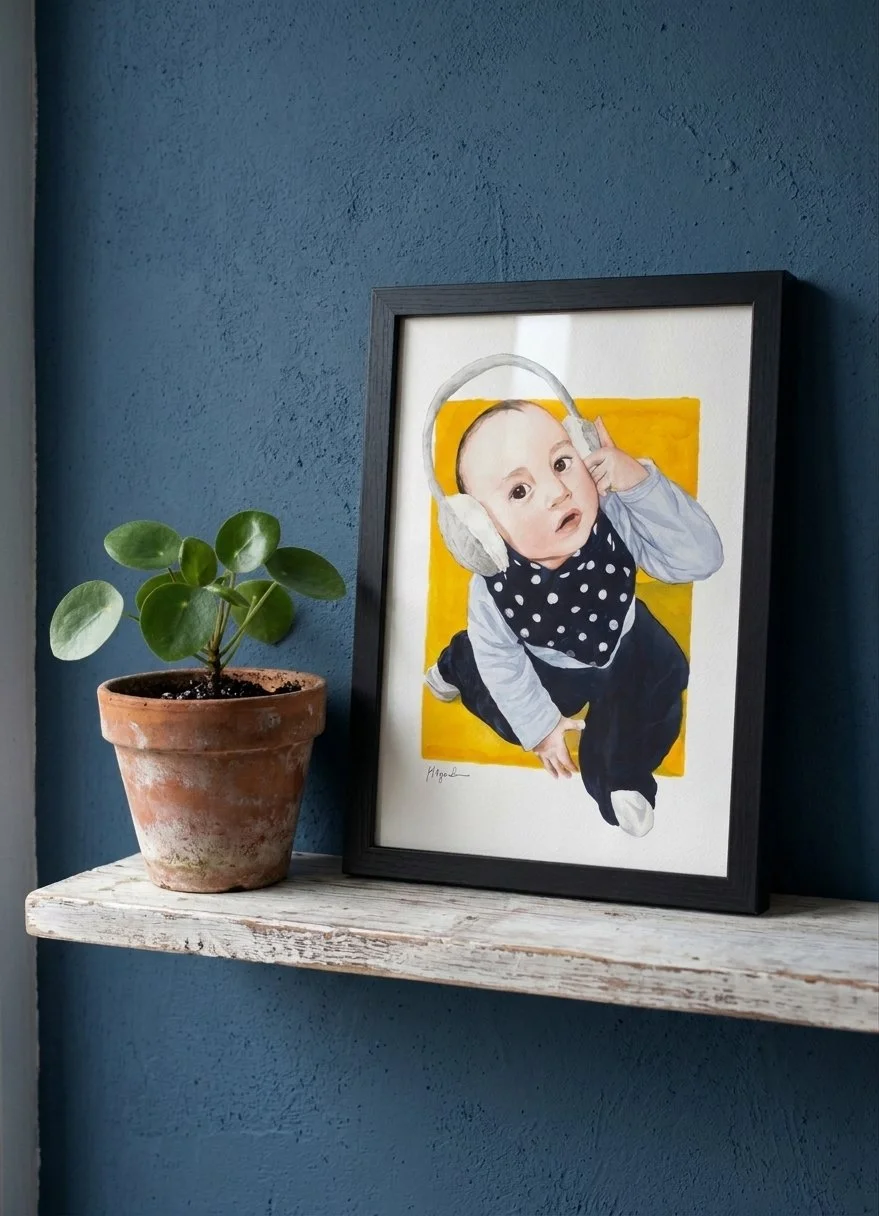 Small full colour portrait (A5)