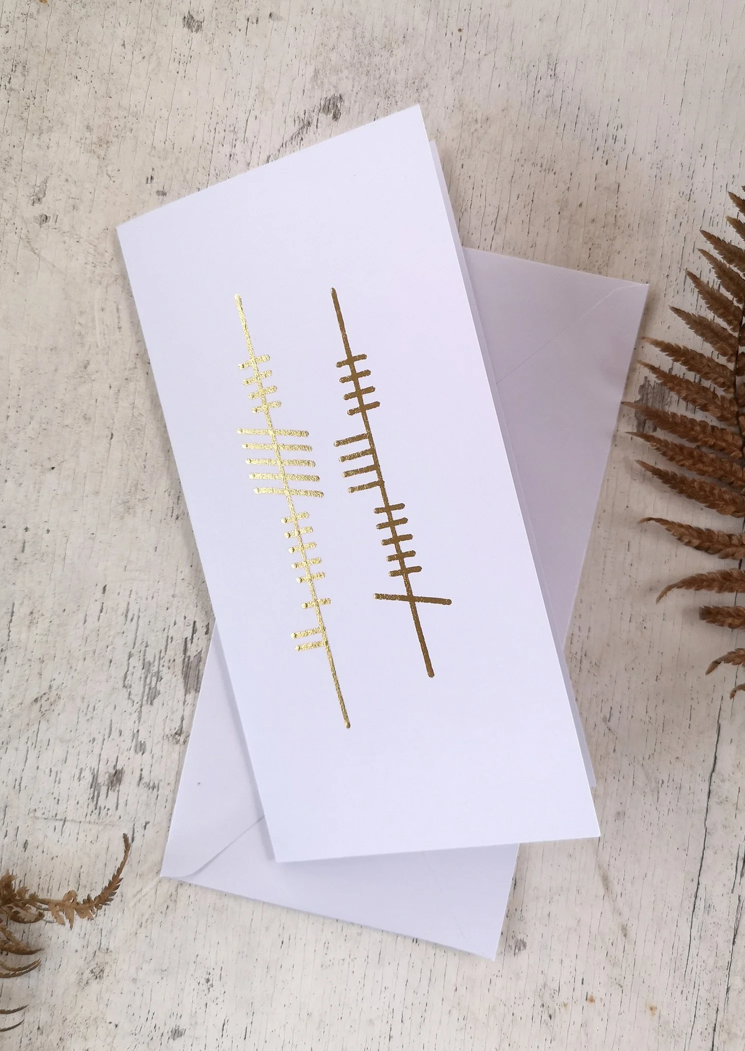 II Custom_ogham_names_greeting_card_gold_leaf.jpg