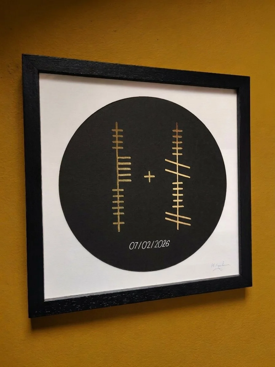 Round ogham inscription custom frame.jpeg