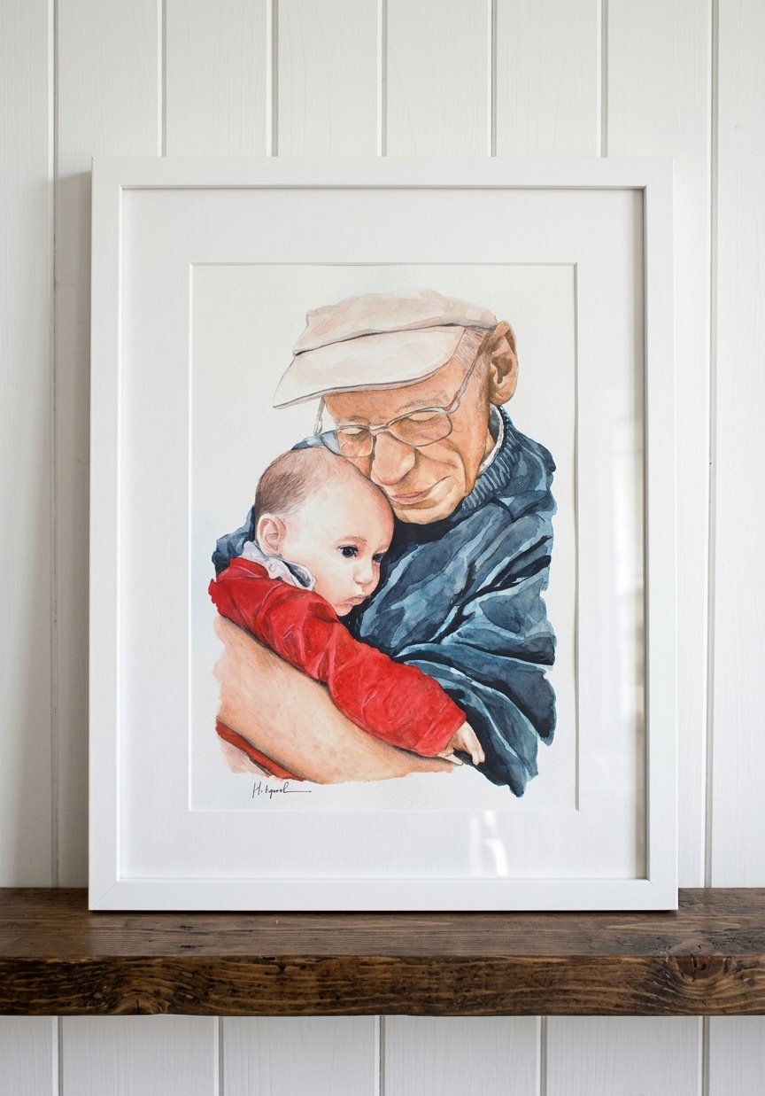 Large full colour portrait (A3)