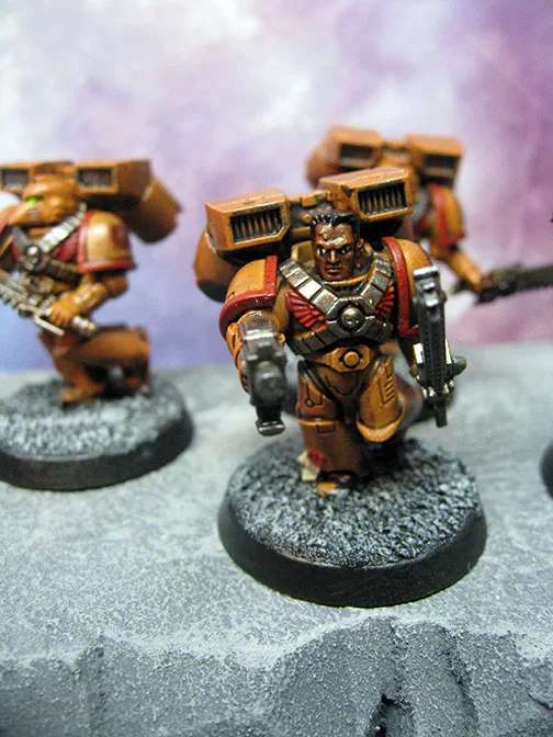 Dawn Spears – Space Marine Assault Squad