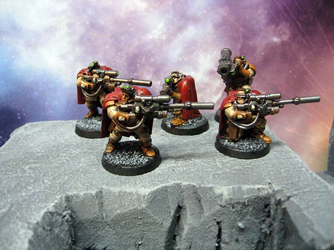 Dawn Spears – Space Marine Scouts