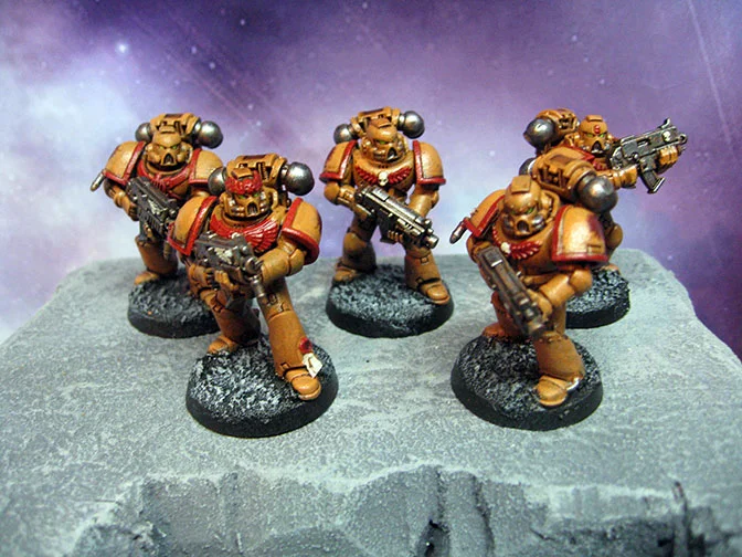 Dawn Spears – Space Marine Tactical Squad