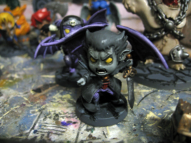 On the Painting Table ... Exploring the Super Dungeon