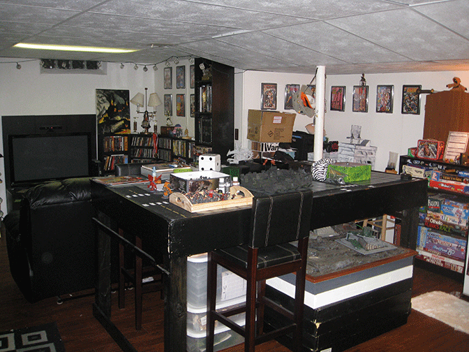Forced Change ... Game Room Update