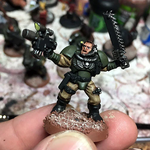 On the painting table ... Raptors