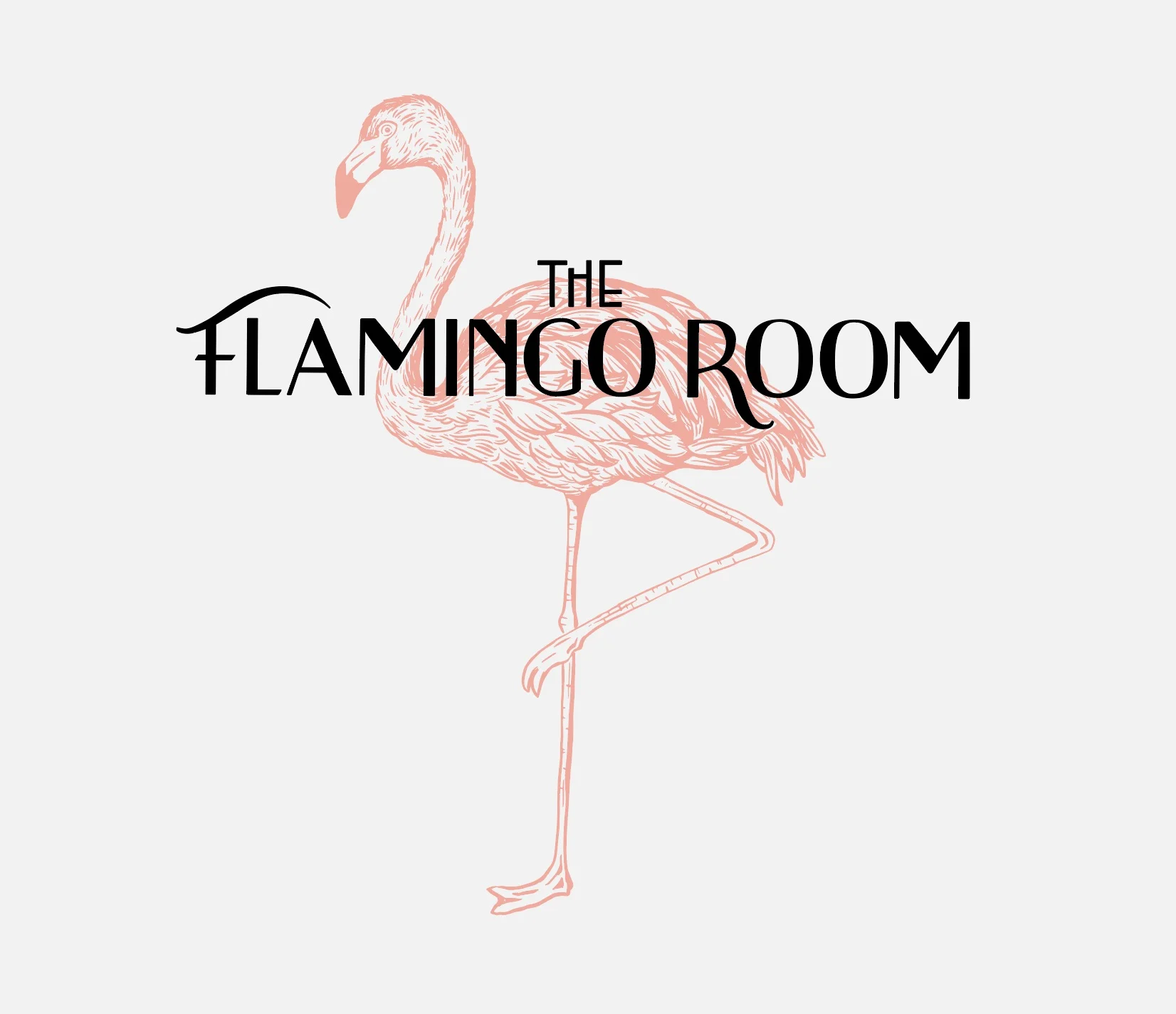 Logo illustration and custom type design