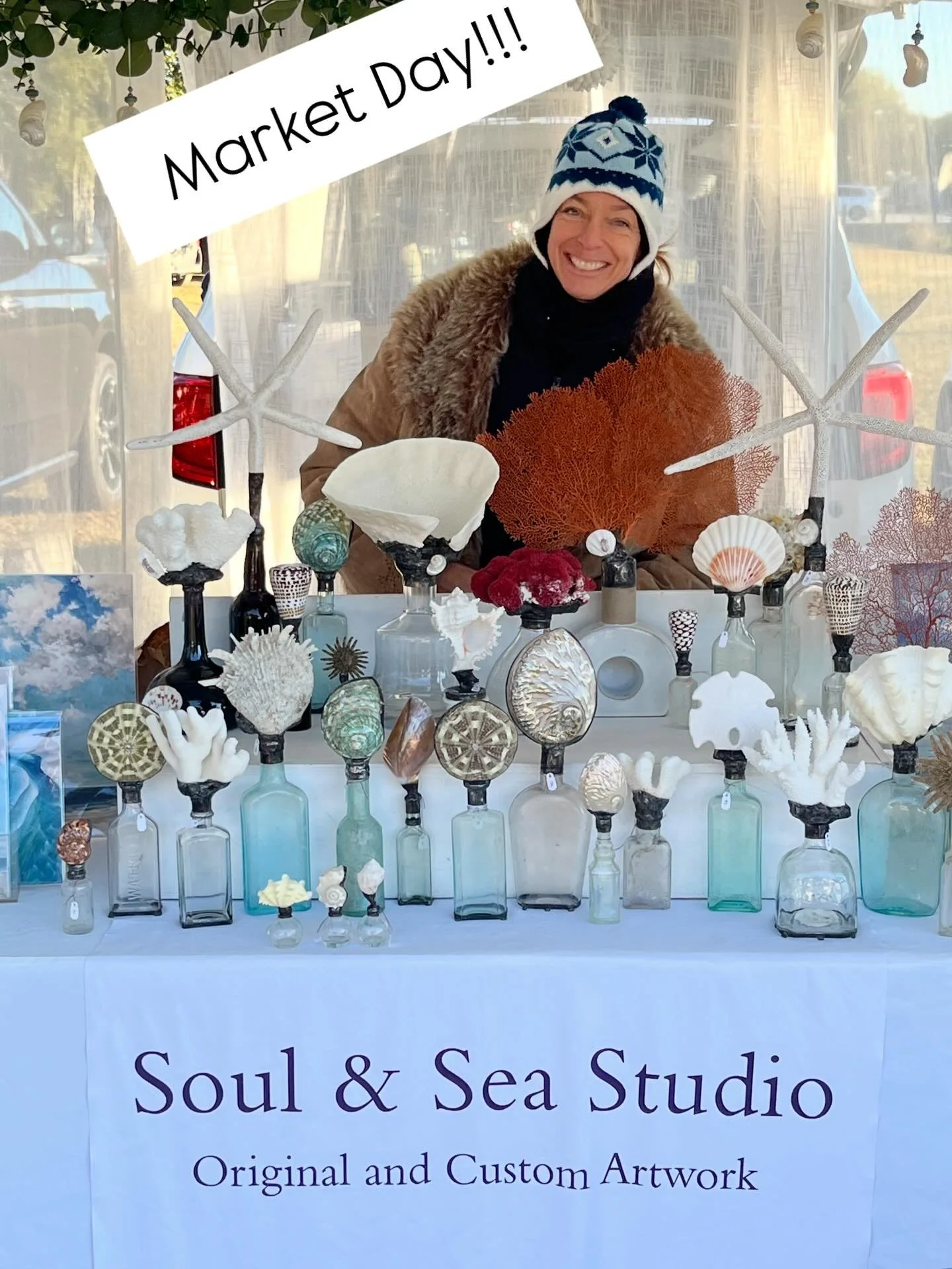 Next to last WB Market!!! Come see us and start your week with the sun 🌞 

#shoplocal #shopsmall #neighborhood #soulandsea #original