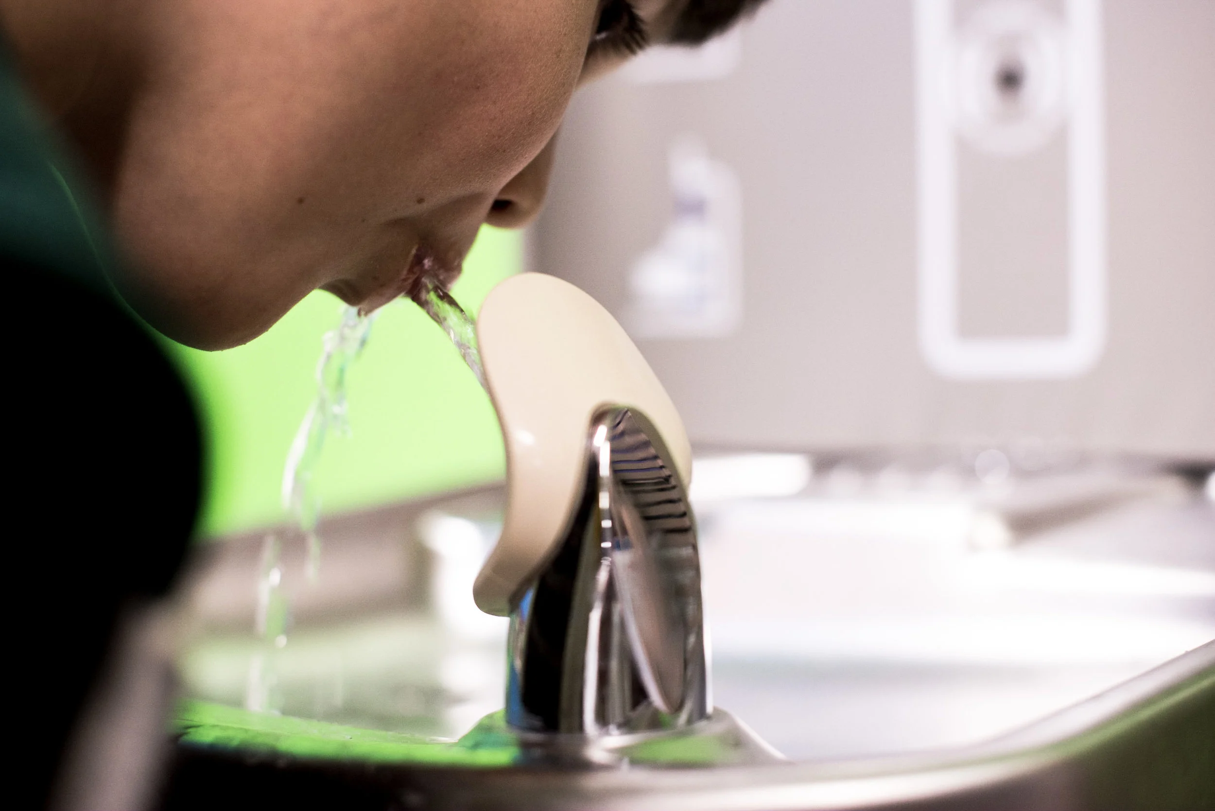 Funding for the library’s new filtered water fountain/water bottle filler station came from the Smoky Valley Community Foundation and the McPherson County Community Foundation.