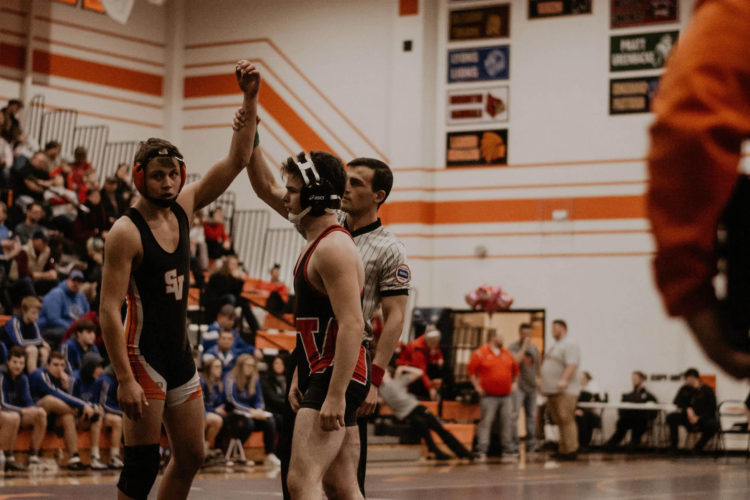 The four Viking mat men will head to the Tony’s Pizza Event Center for the 4A State Wrestling Tournament in Salina on February 22 and 23 for a chance to be a state champion.