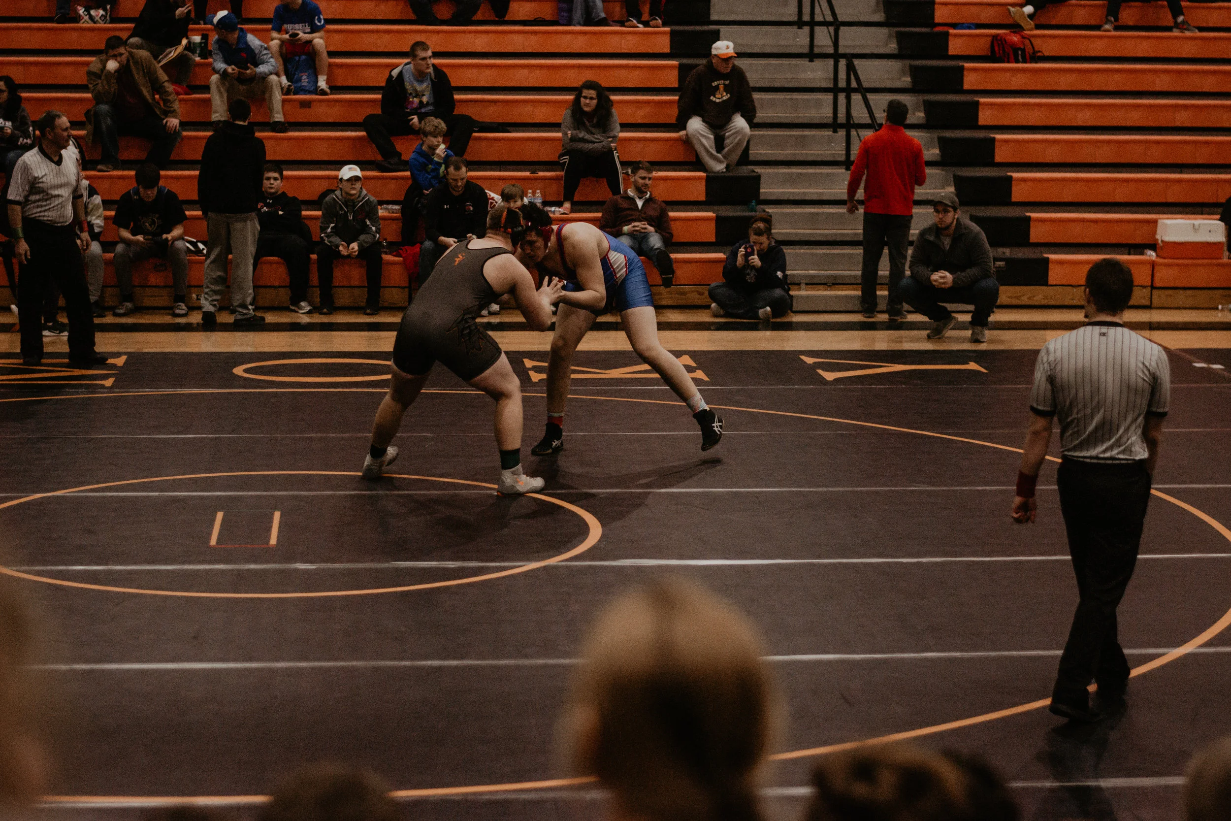 Ethan Wampler captured 1st place in the 4A Regional Tournament in Lindsborg over the weekend, capping off Saturday with a win by fall over Ryely Seals of Santa Fe Trail at 2:27 in the match.