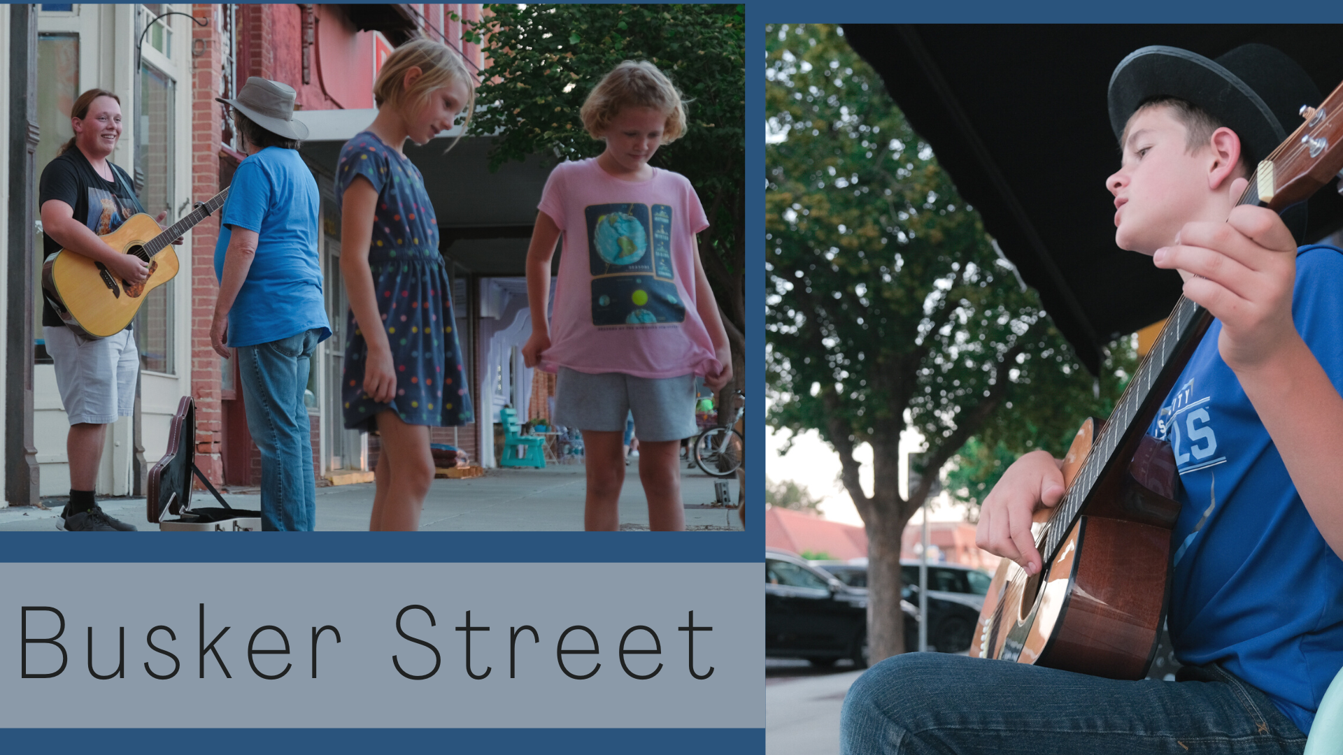 Buskers on Main Street