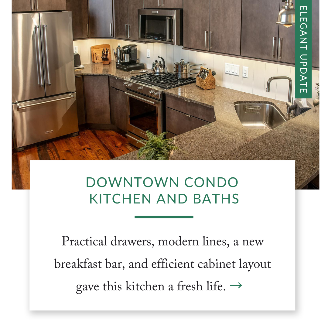 Downtown Condo Kitchen and Bath Remodel