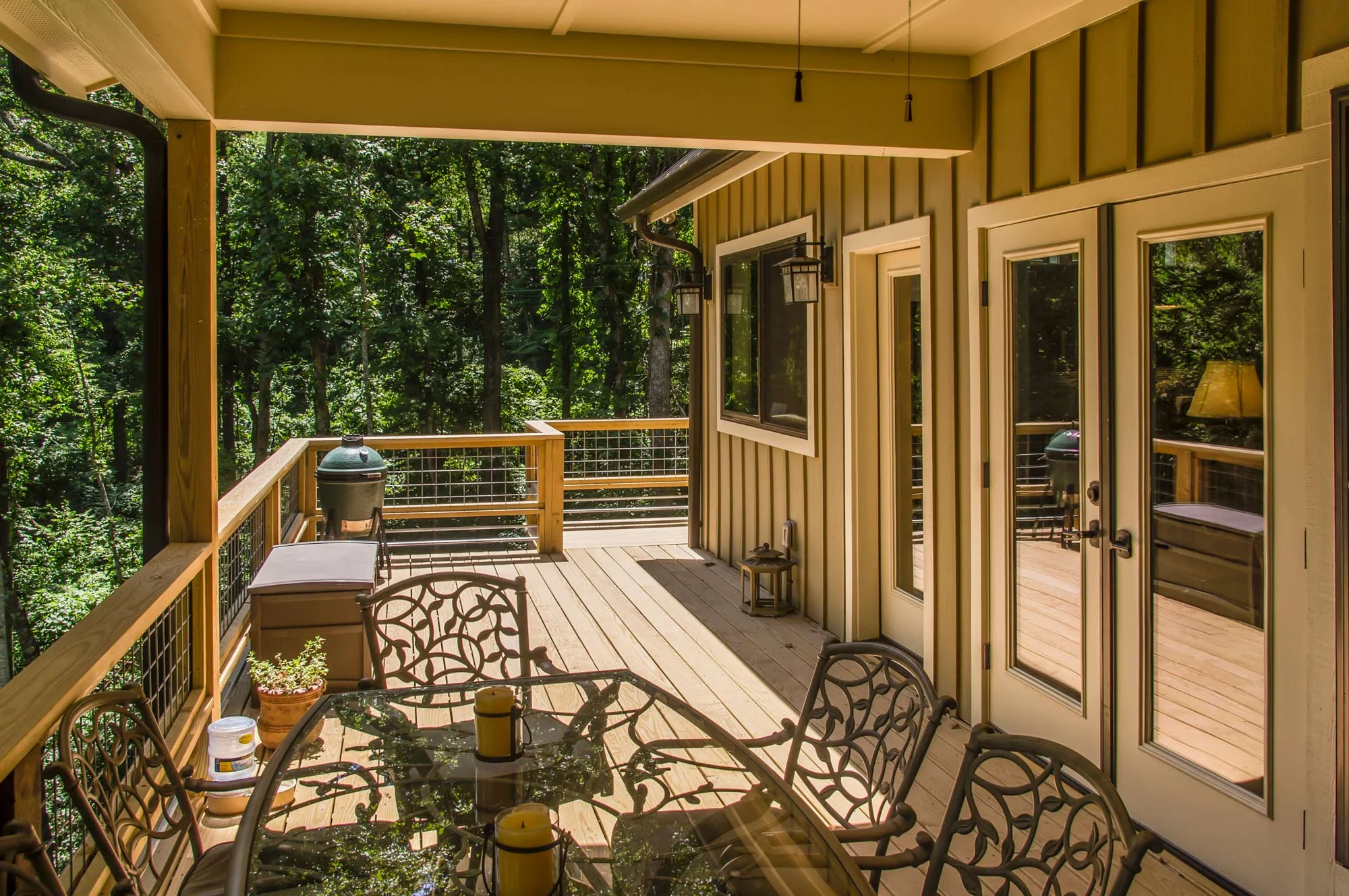 Mountainside Home: Deck Views