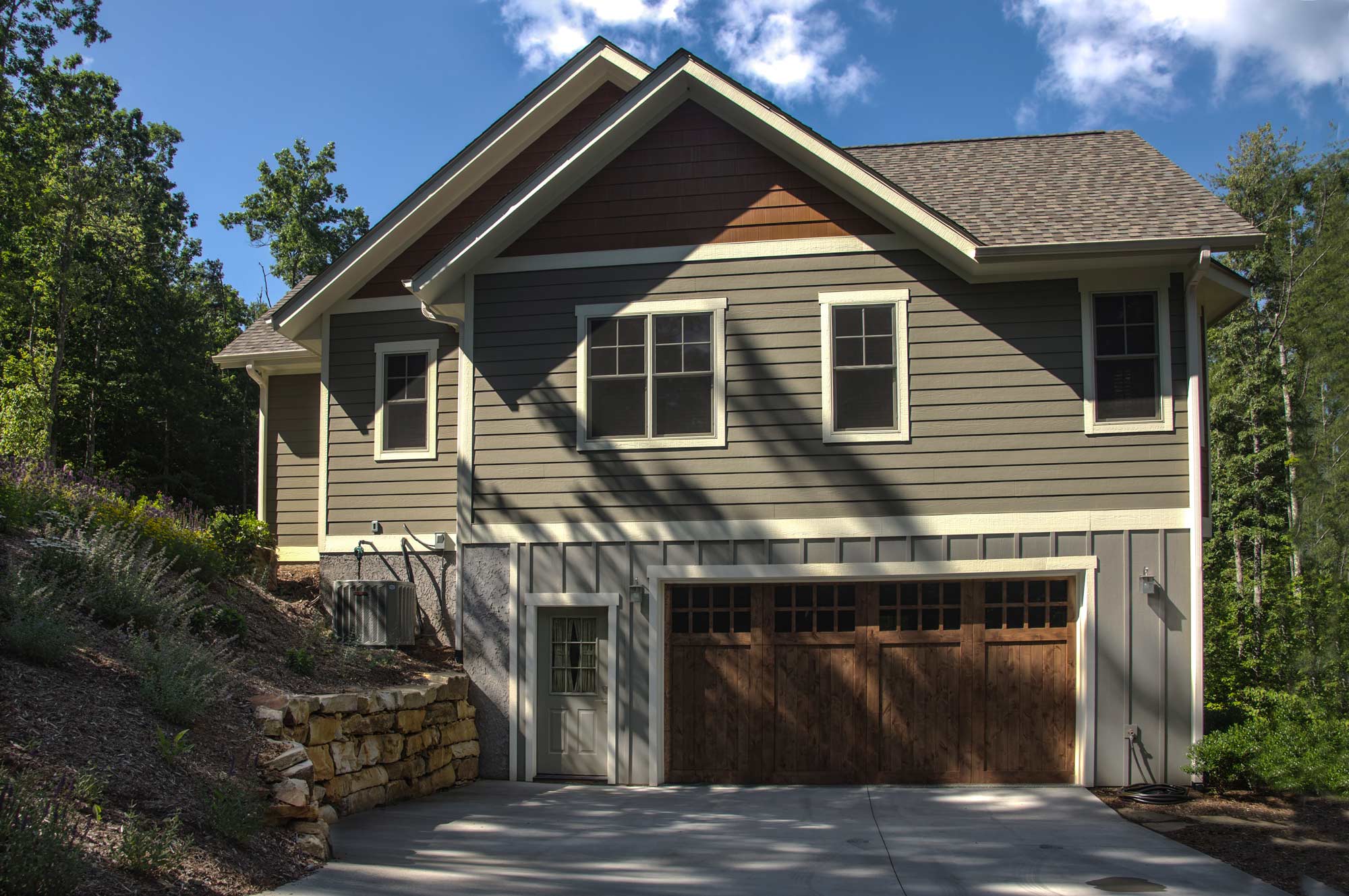 Craftsman Home with Antique Car Garage