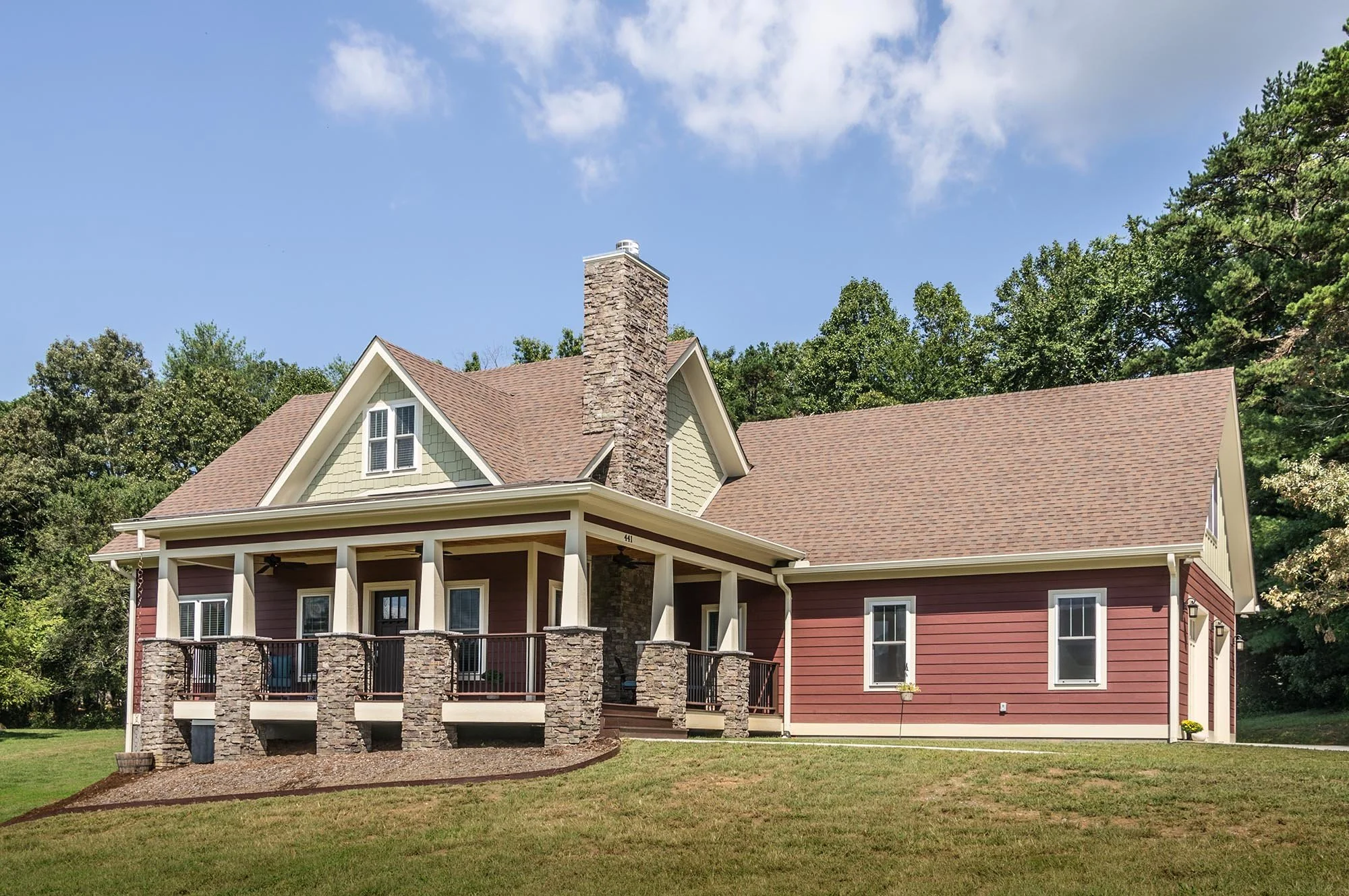 Country Home Exterior