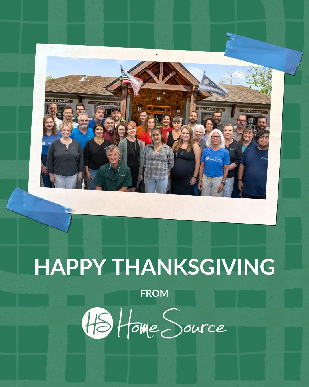 Happy Thanksgiving! We are thankful for our wonderful clients, talented partners, and generous community. From our team to you, may your day be filled with love, joy, and holiday cheer!⁠
⁠
#Thanksgiving #HappyThanksgiving #HomeSourceBuilders