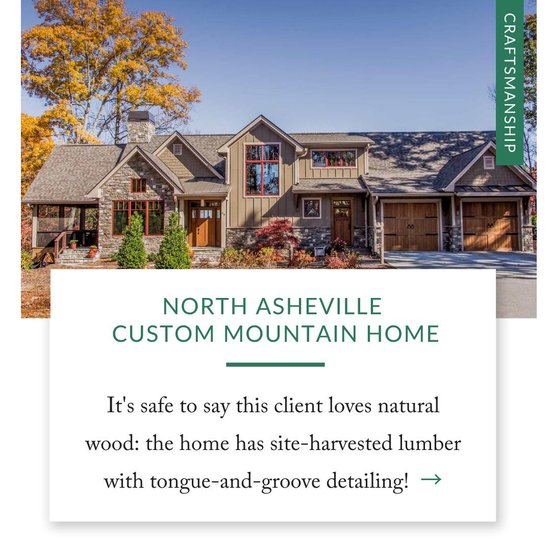 North Asheville Custom Mountain Home