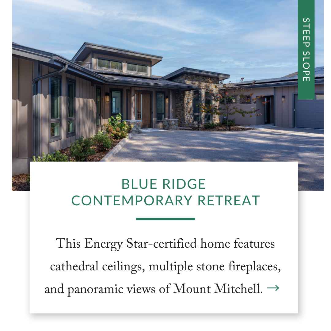 Blue Ridge Contemporary Retreat