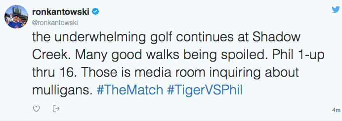 If you care. Phil won on the 22nd hole. Ho Hum.