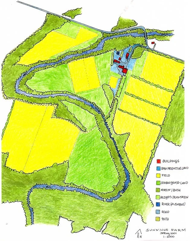 MAP OF THE FARM