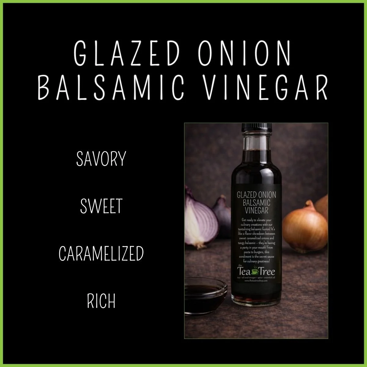 Glazed Onion Balsamic Vinegar