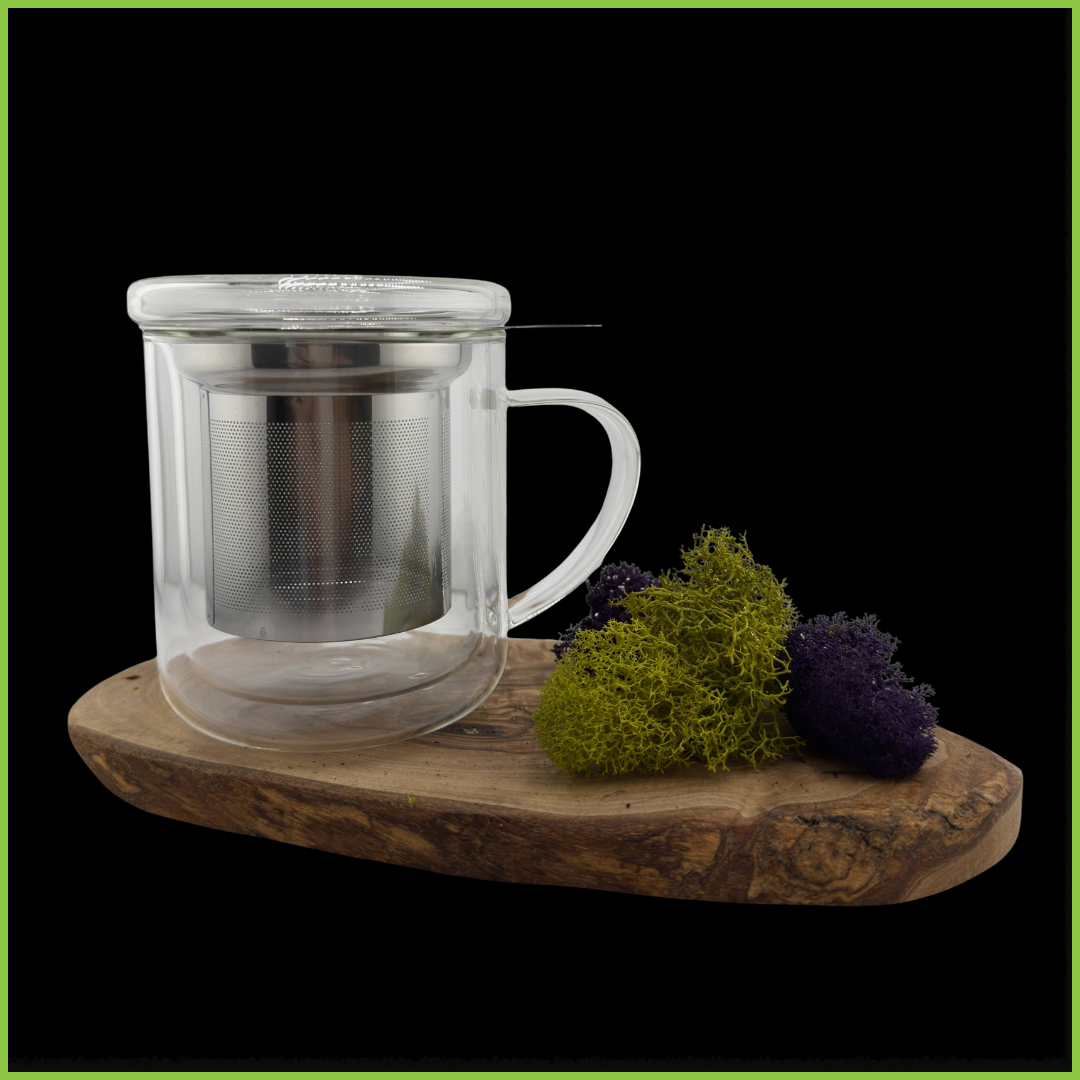 Solista Glass Mug with Infuser