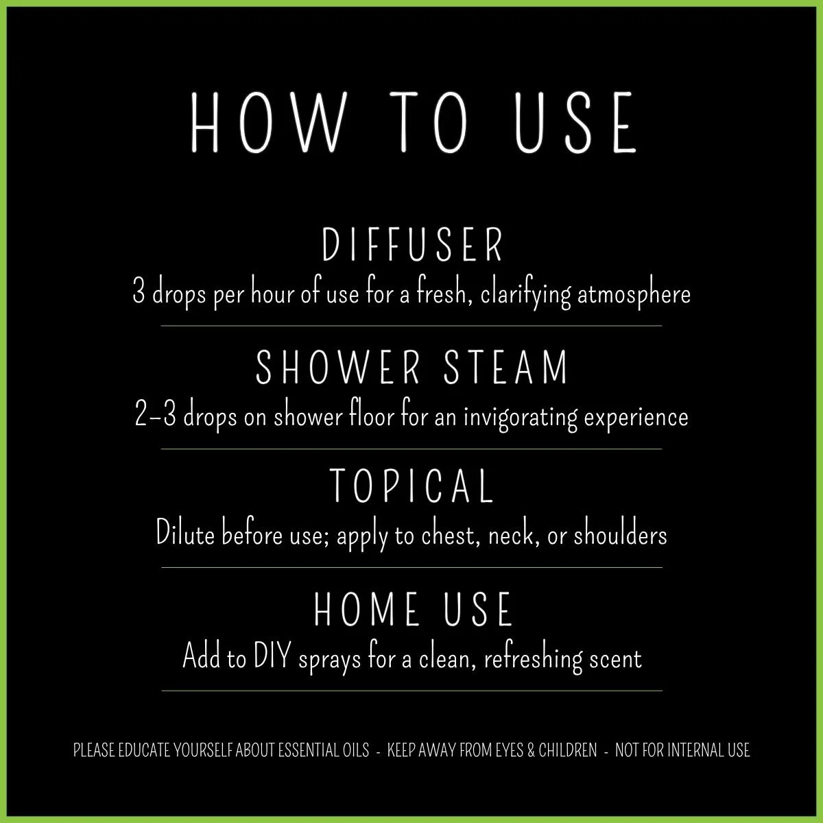 How to use Eucalyptus Globulus Aus. essential oil – immune defense