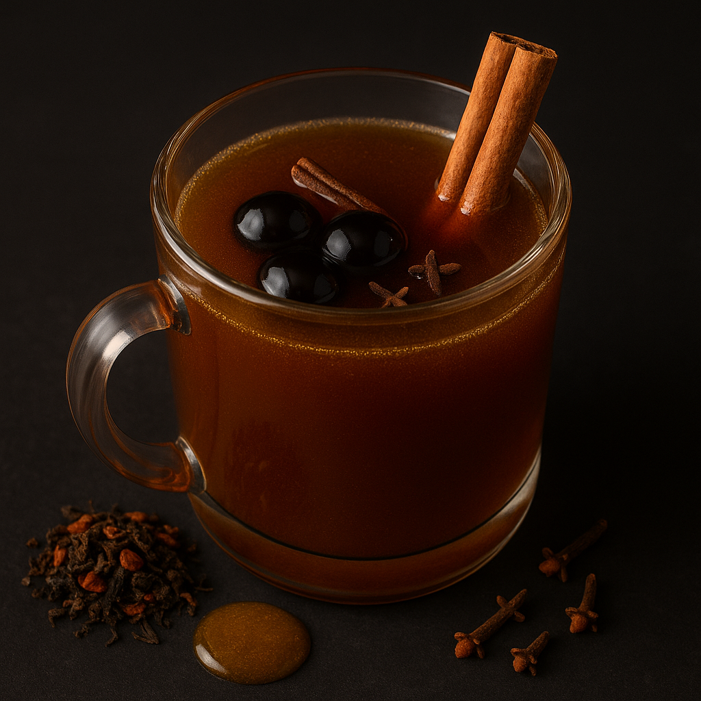 Almond Cherry Hot Toddy