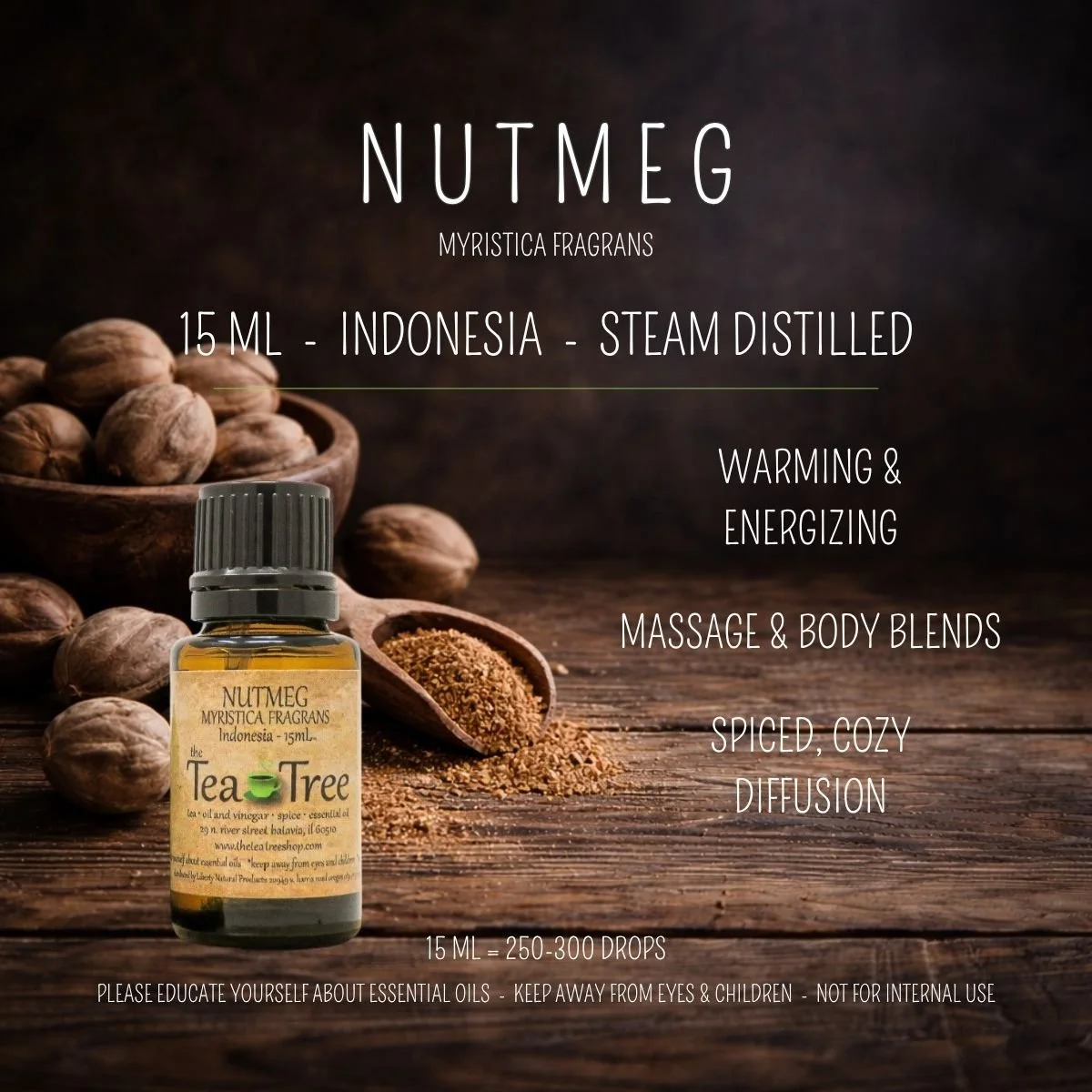 Nutmeg - Indonesia 15 mL