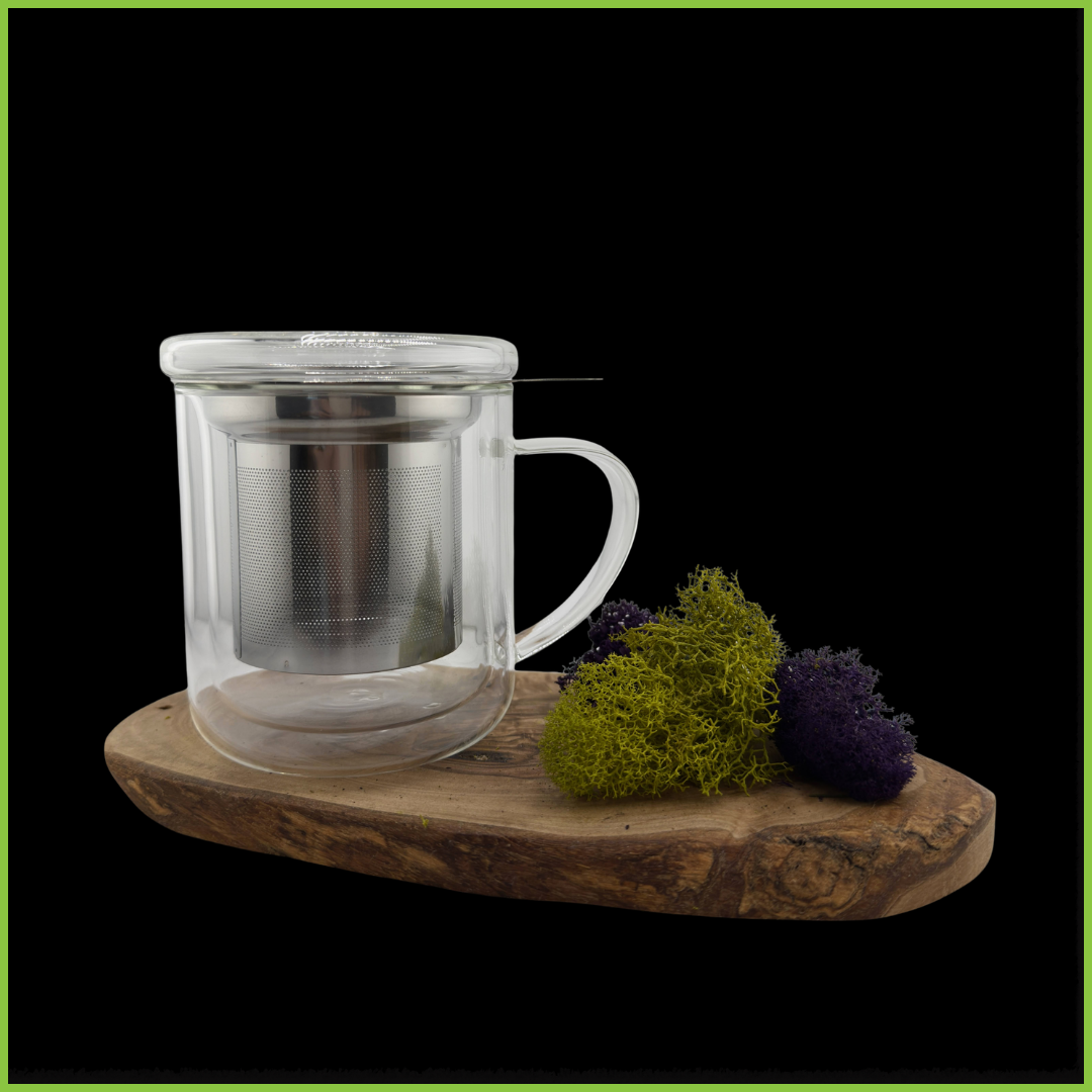 Solista Glass Mug with Infuser