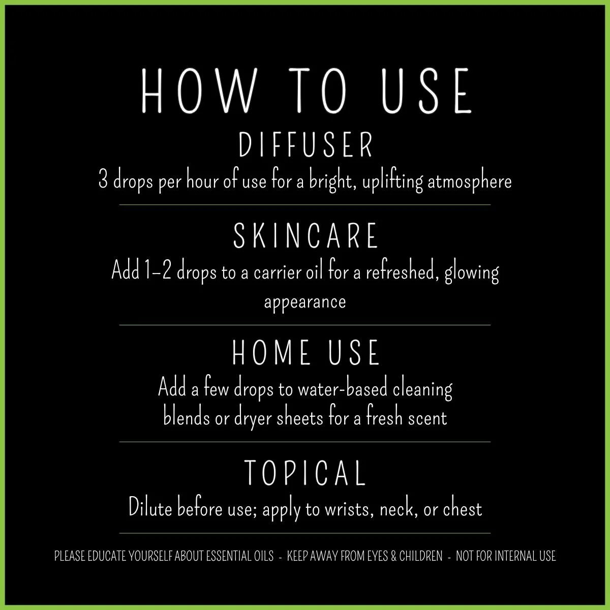 How to use Bergamot essential oil – stress mood & balance