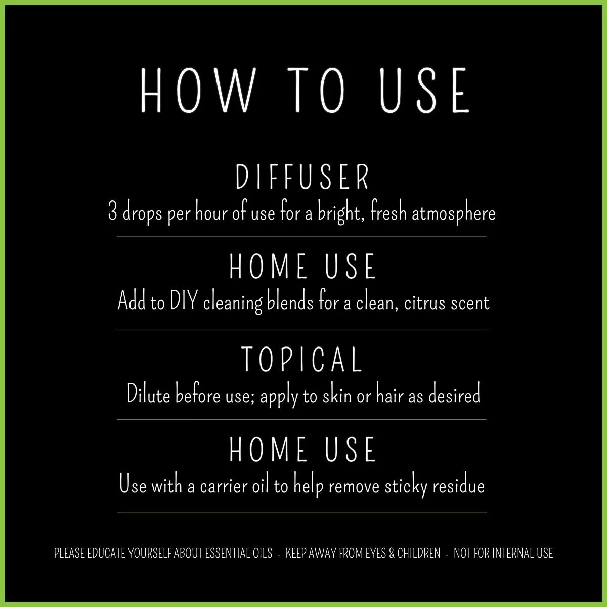 How to use Lemon essential oil – immune defense