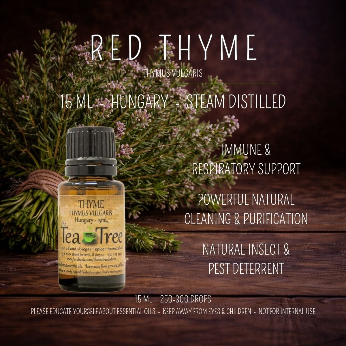 Red Thyme - Hungary 15 mL