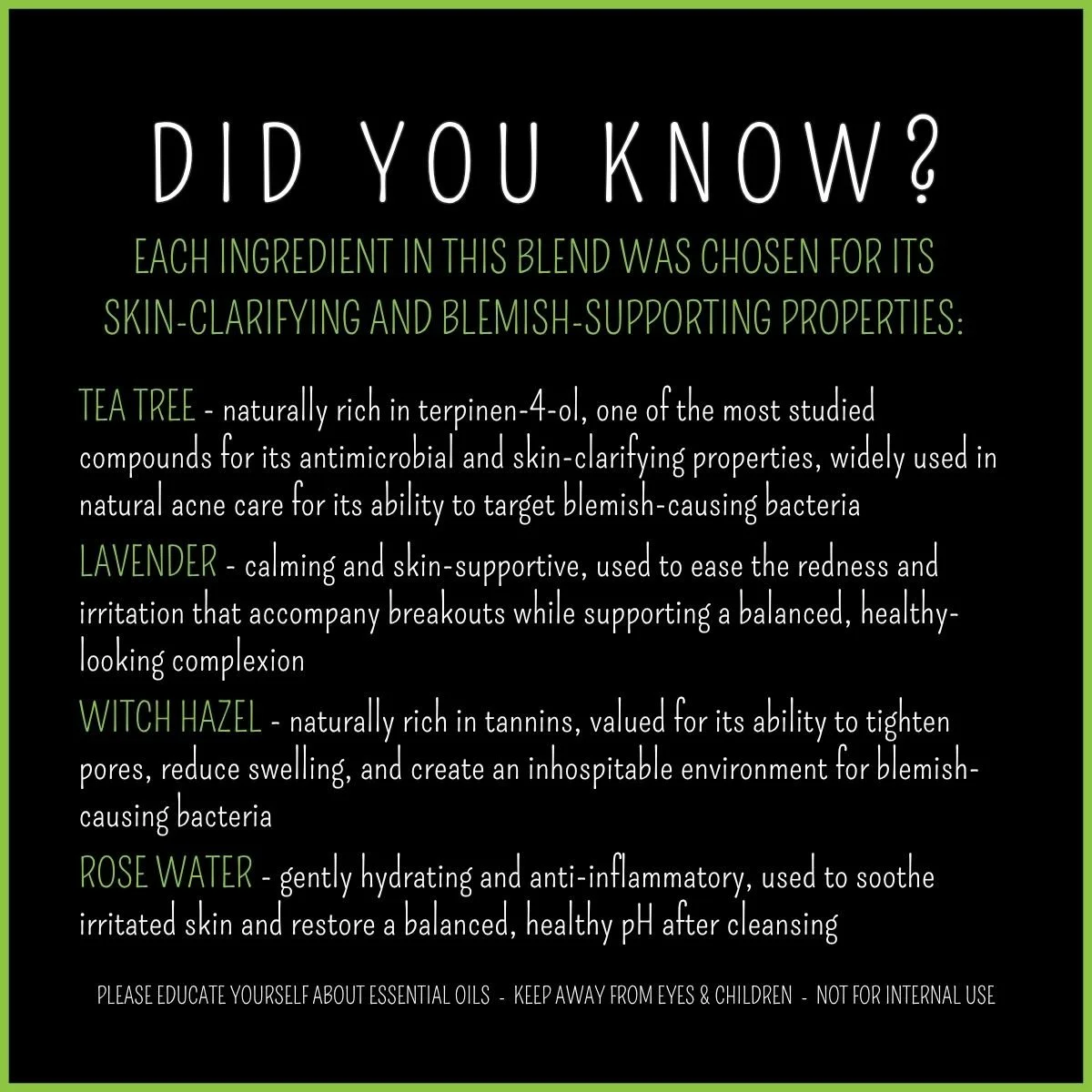 How Acne Spray supports skin clarity and blemish-prone skin