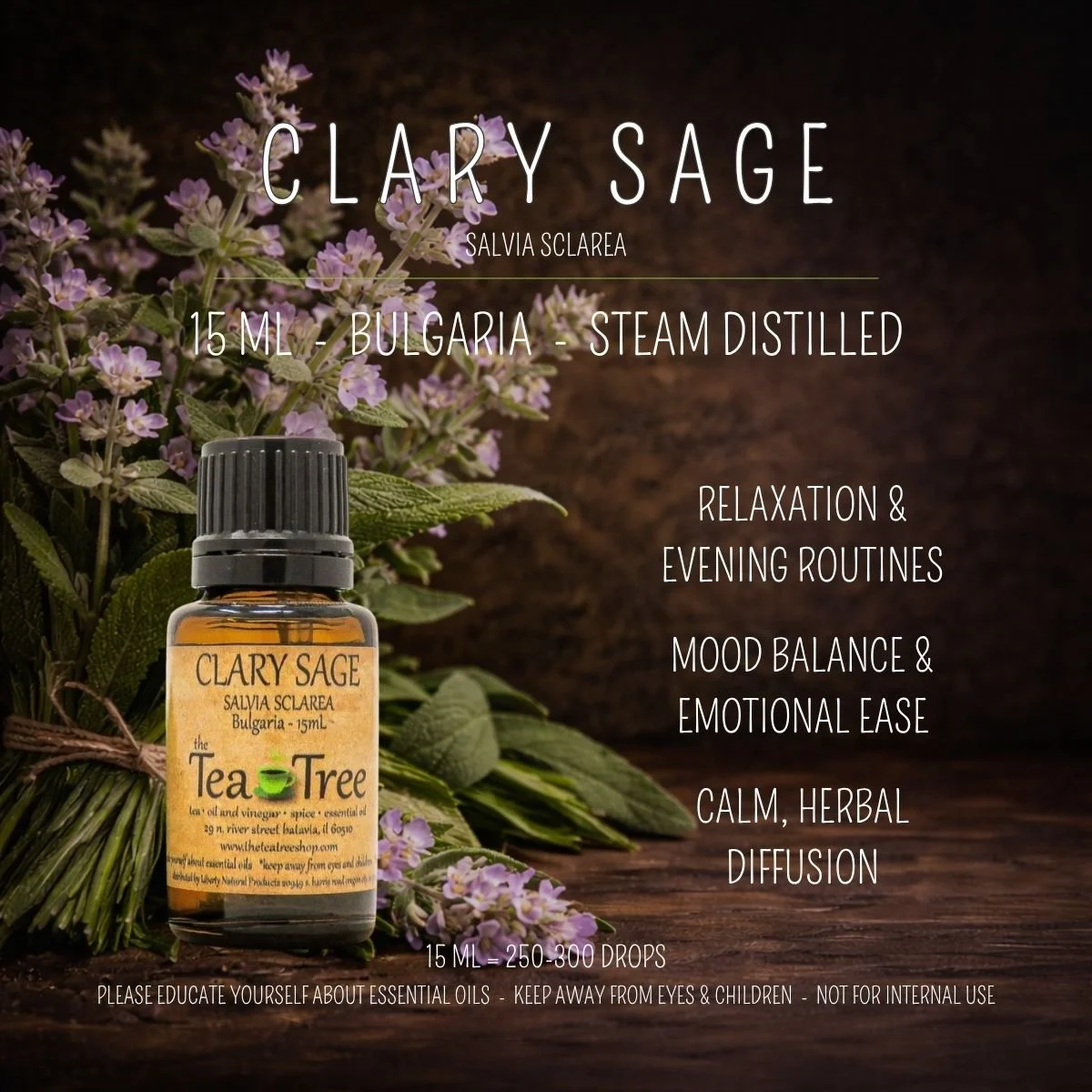 Clary Sage - Bulgaria 15 mL