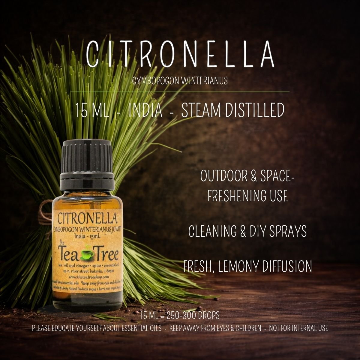 Citronella - India 15 mL
