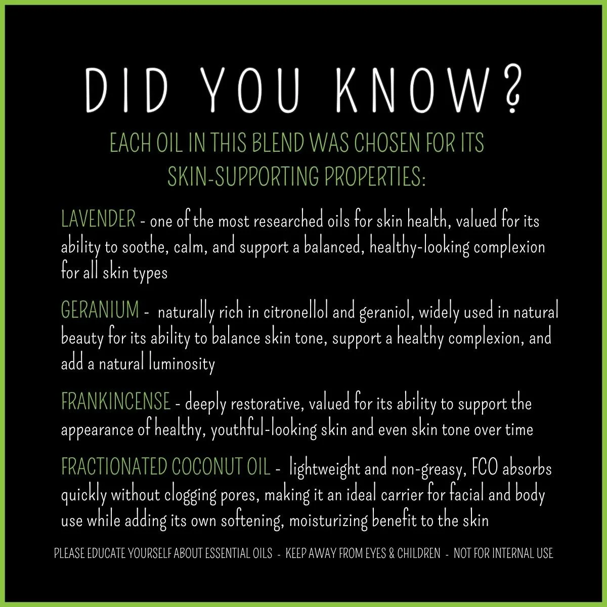 How Skin Revitalizer blend supports skin renewal and beauty