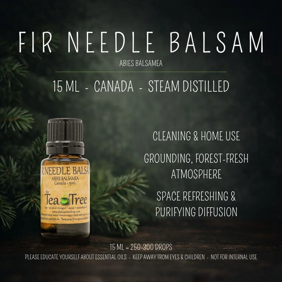 Fir Needle essential oil 15mL – clean & fresh