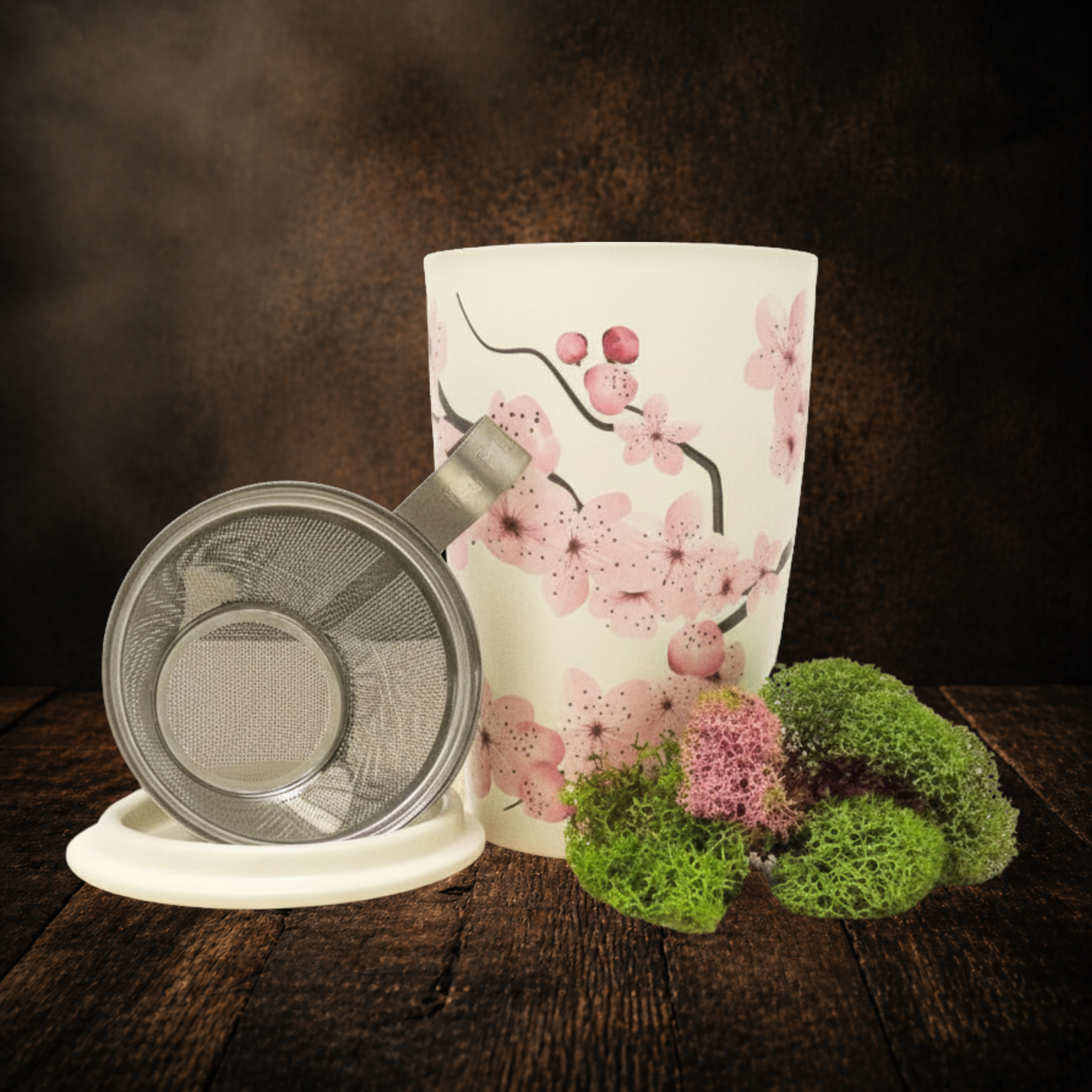 Hanami Tea Forte Mug with Infuser