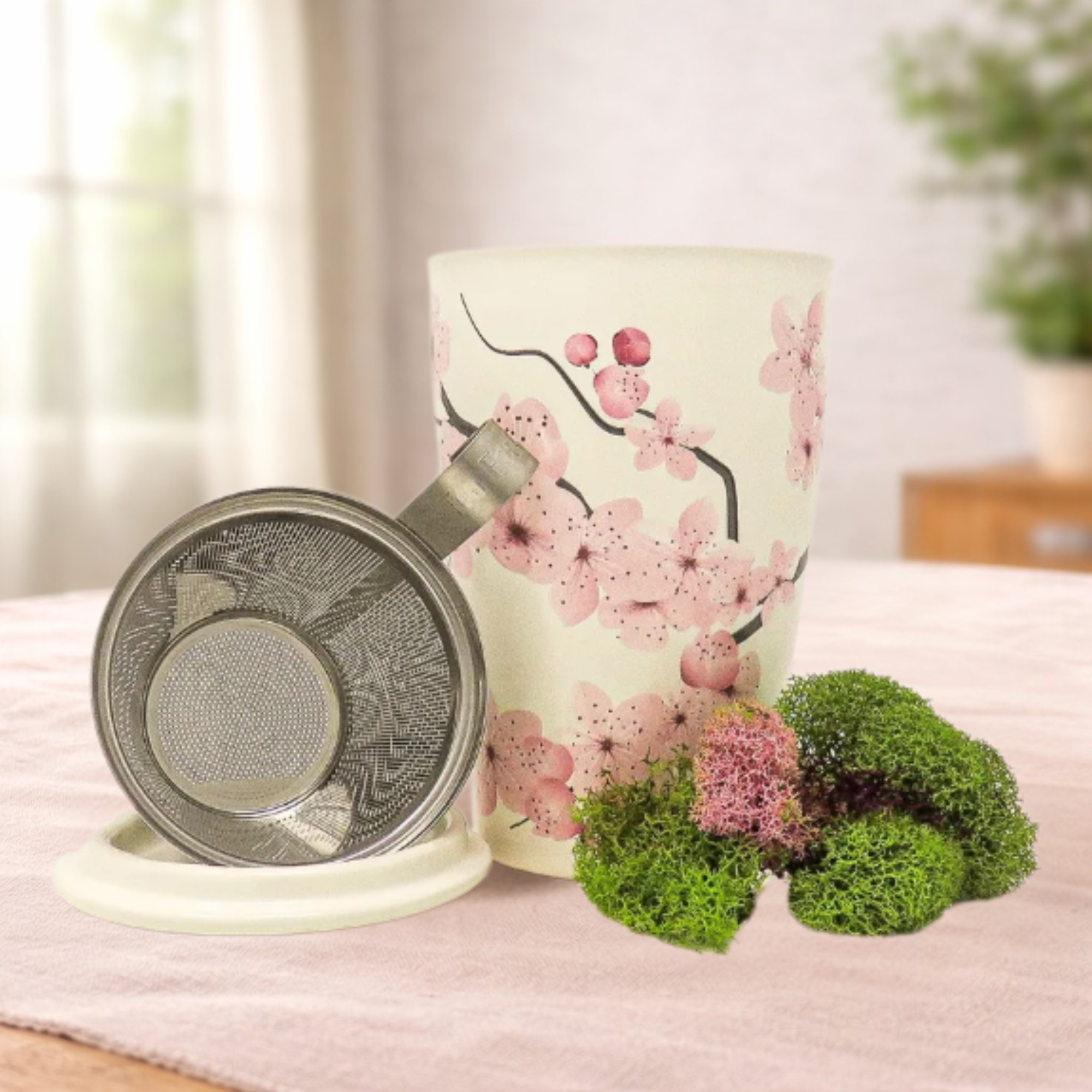 Hanami Tea Forte Mug with Infuser