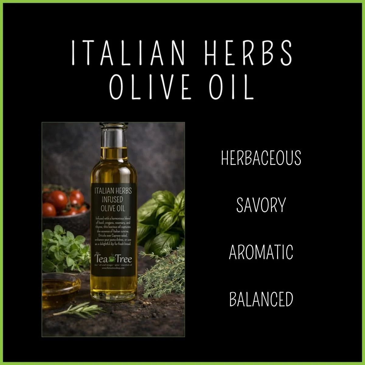 Italian Herbs Infused Olive Oil